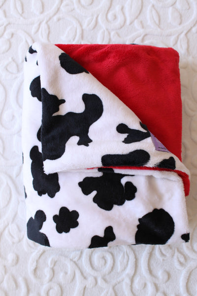 Cow Minky Blanket