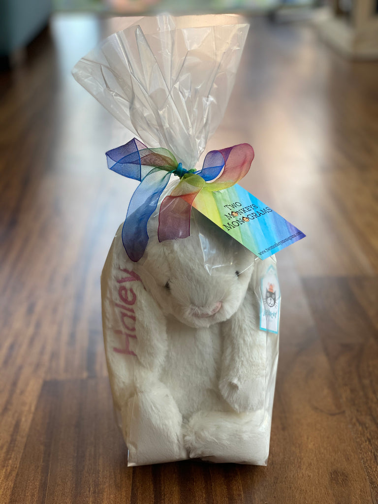 Monogrammed Jellycat Bunny