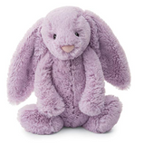 Lavender Monogrammed Jellycat Bunny