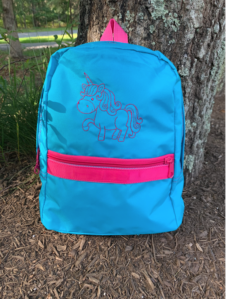 Aqua & Pink