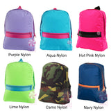 Circle Monogram Nylon Small Backpack